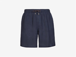 Cod-2 Hemp Drawstring Shorts - Navy Blue