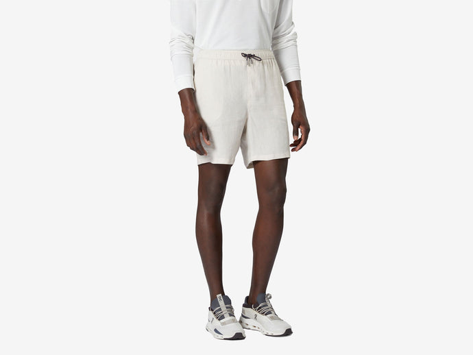 Cod-2 Hemp Drawstring Shorts - Beige