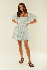 Kub Dress - Blue Diamond