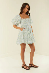 Kub Dress - Blue Diamond