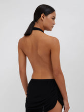 Load image into Gallery viewer, Petra Drape Loin Brief - Black
