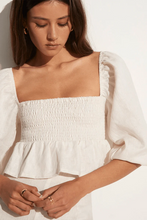 Load image into Gallery viewer, Vivica Top - Eggshell
