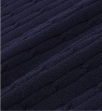 Load image into Gallery viewer, SRC Cableknit Vest - Navy/White
