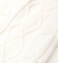 Load image into Gallery viewer, SRC Cableknit Vest - Off White/Caribbean
