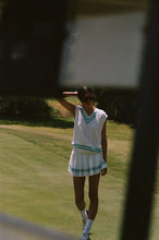 Load image into Gallery viewer, SRC Cableknit Vest - Off White/Caribbean

