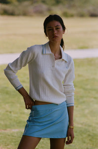 SRC Court Skirt -Sky Blue