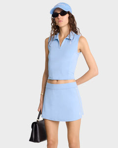 SRC Court Skirt -Sky Blue