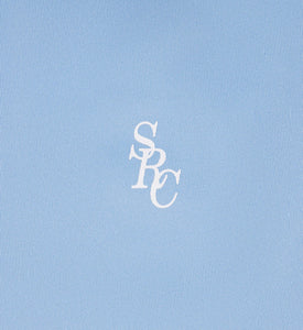 SRC Sports Polo Vest Sky Blue/White