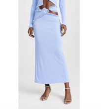 Load image into Gallery viewer, Carina Interlinked Long Skirt - Cornflower
