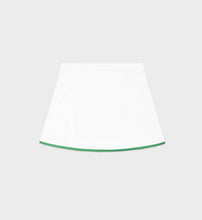 Load image into Gallery viewer, Serif Logo Embroidered Wrap Skirt - White/Verde
