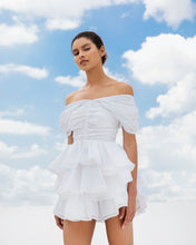 Load image into Gallery viewer, Sille Dress - White Linen
