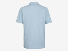 Load image into Gallery viewer, T-Shirt Crew Cotton Jersey Garment Dyed Polo T Shirt - Sky Blue
