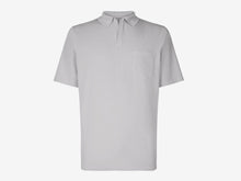 Load image into Gallery viewer, T-Shirt Crew Cotton Jersey Garment Dyed Polo T Shirt - Pearl Grey
