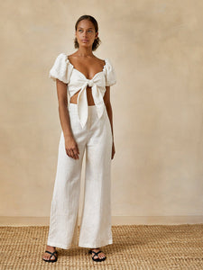 Ottavio Pants - Eggshell
