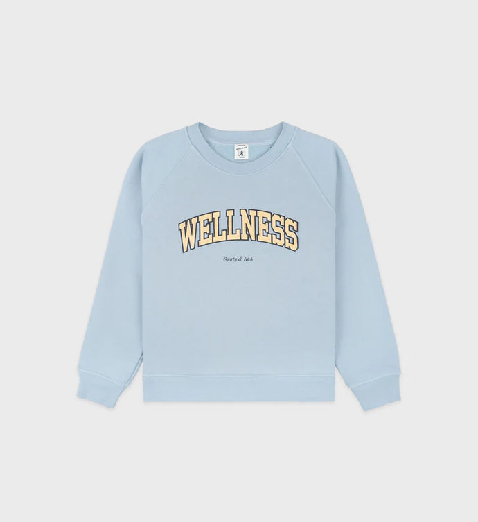 Wellness Ivy Crewneck - China Blue