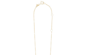 Tennis Pelota Enamel Necklace - Pistacchio Green