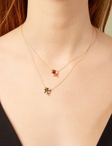 Flotadora Necklace - El.Blue/ Snow White/Mint Green