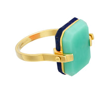 Load image into Gallery viewer, Sandwich Deco Ring Cr+Lp - Yellow Gold
