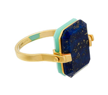 Load image into Gallery viewer, Sandwich Deco Ring Cr+Lp - Yellow Gold
