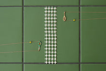 Load image into Gallery viewer, Tennis Pelota Enamel Necklace - Pistacchio Green
