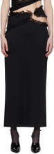 Load image into Gallery viewer, Carina Interlinked Long Skirt - Black
