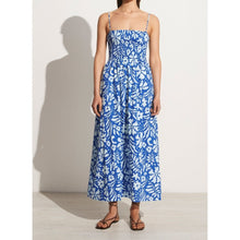 Load image into Gallery viewer, Tergu Maxi Dress - Sidra Floral Print - Blue
