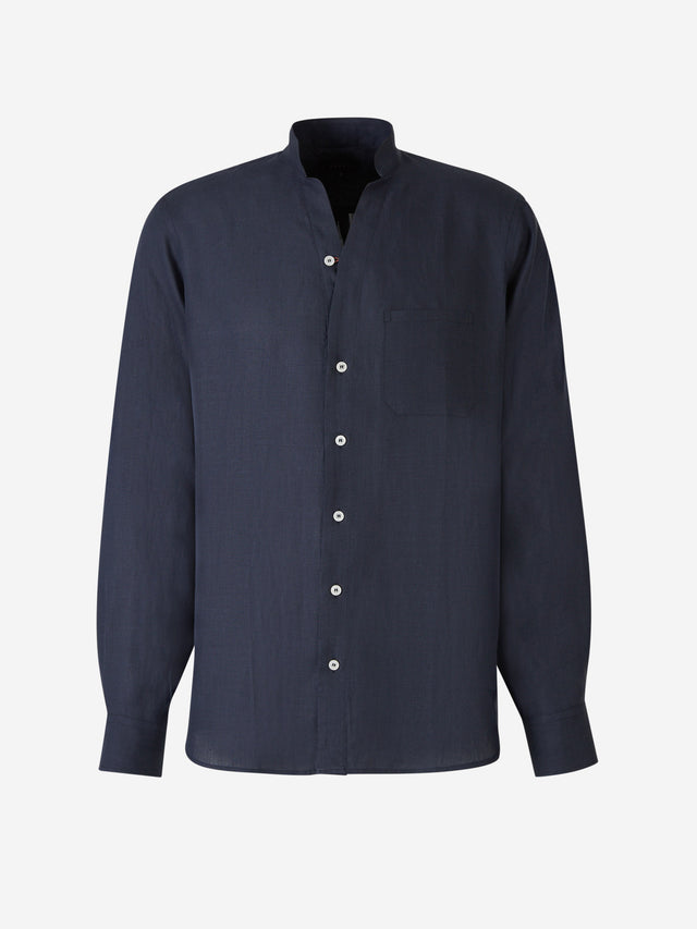 Fish Tail Shirt - Navy Blue