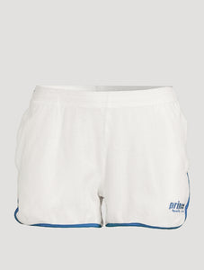 Prince Sporty Terry Shorts - White/Lapis