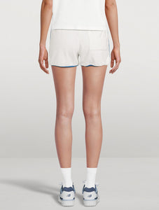 Prince Sporty Terry Shorts - White/Lapis