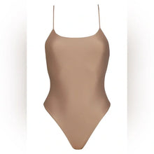 Load image into Gallery viewer, Trophy One Piece - Taupe Sheen
