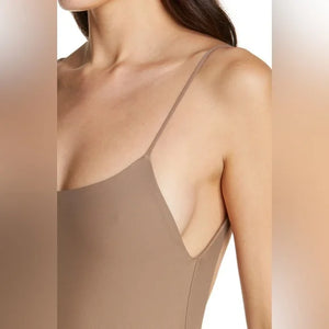 Trophy One Piece - Taupe Sheen