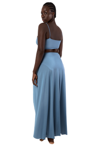 Maia Skirt- Riva Blue