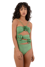 Load image into Gallery viewer, Trinitaria One Piece Bathing Suit- Jade Green
