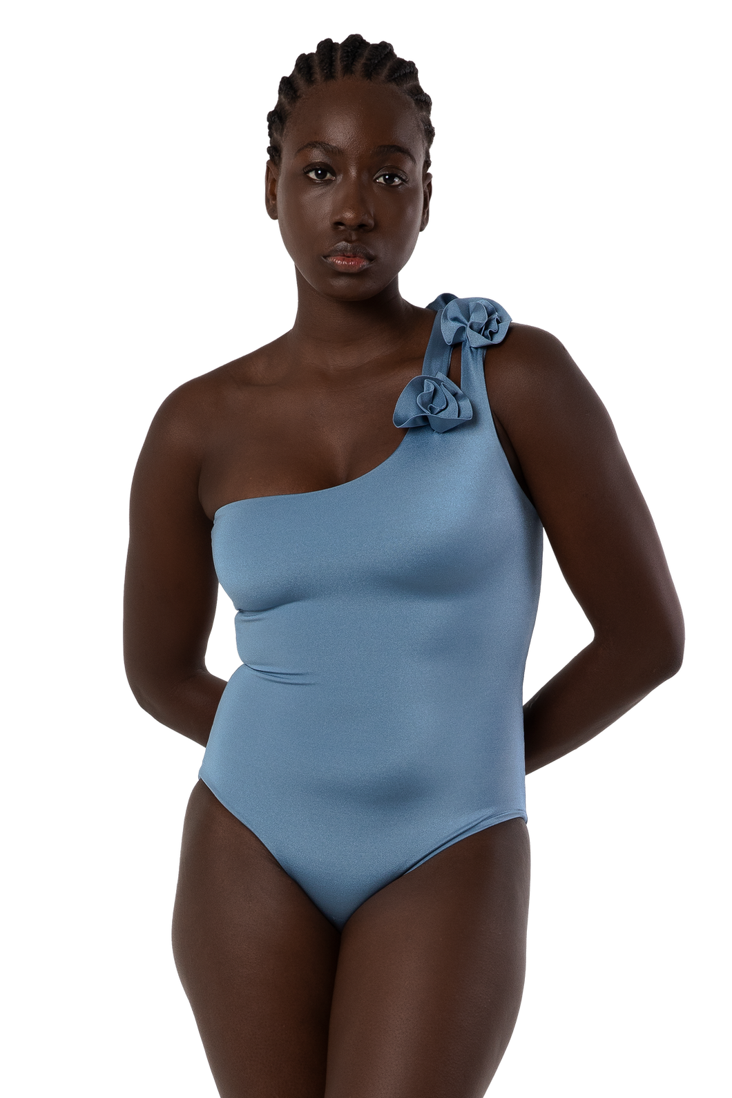 Atria One Piece Bathing Suit- Riva Blue