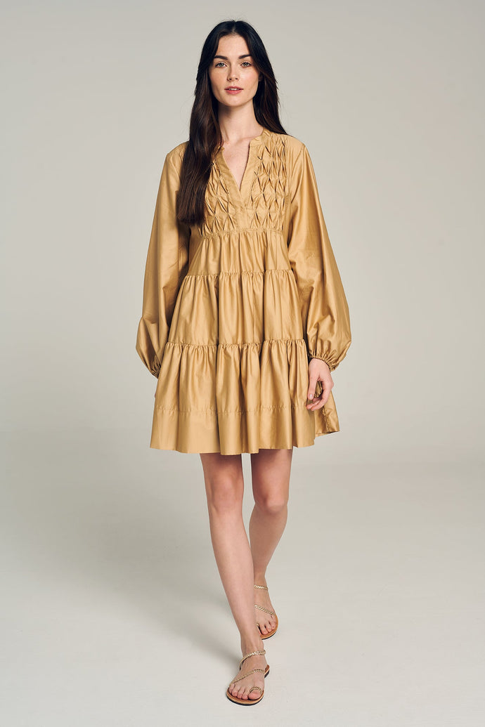 Leros Dress - Beige