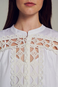 Ithaki Short Dress - White