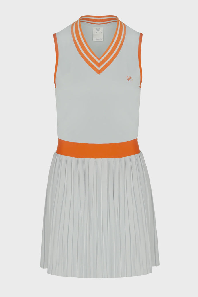 Jaguar Dress - Silver Grey