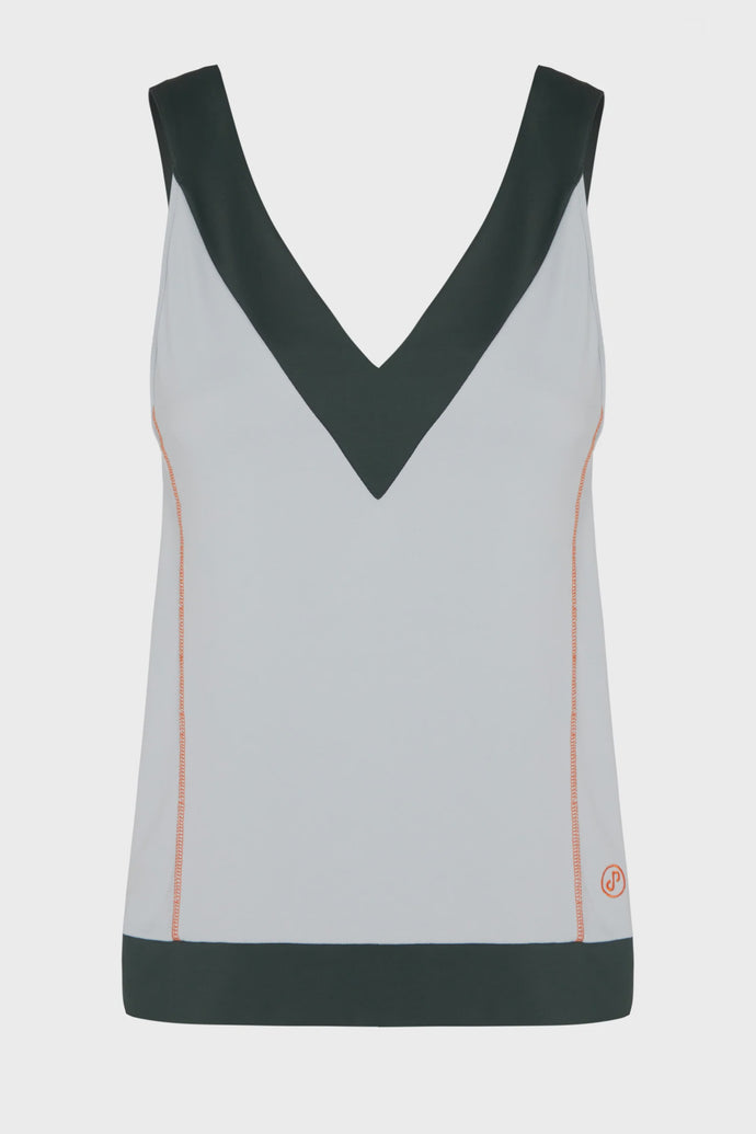 Nirvana Top -Silver Grey