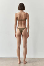Load image into Gallery viewer, BARDOT BALCONY TOP BOUCLÊ - OLIVE
