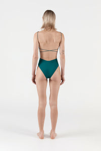 Fine Strap One Piece - Aventurine