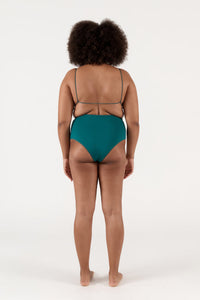 High Waisted Bottom - Aventurine