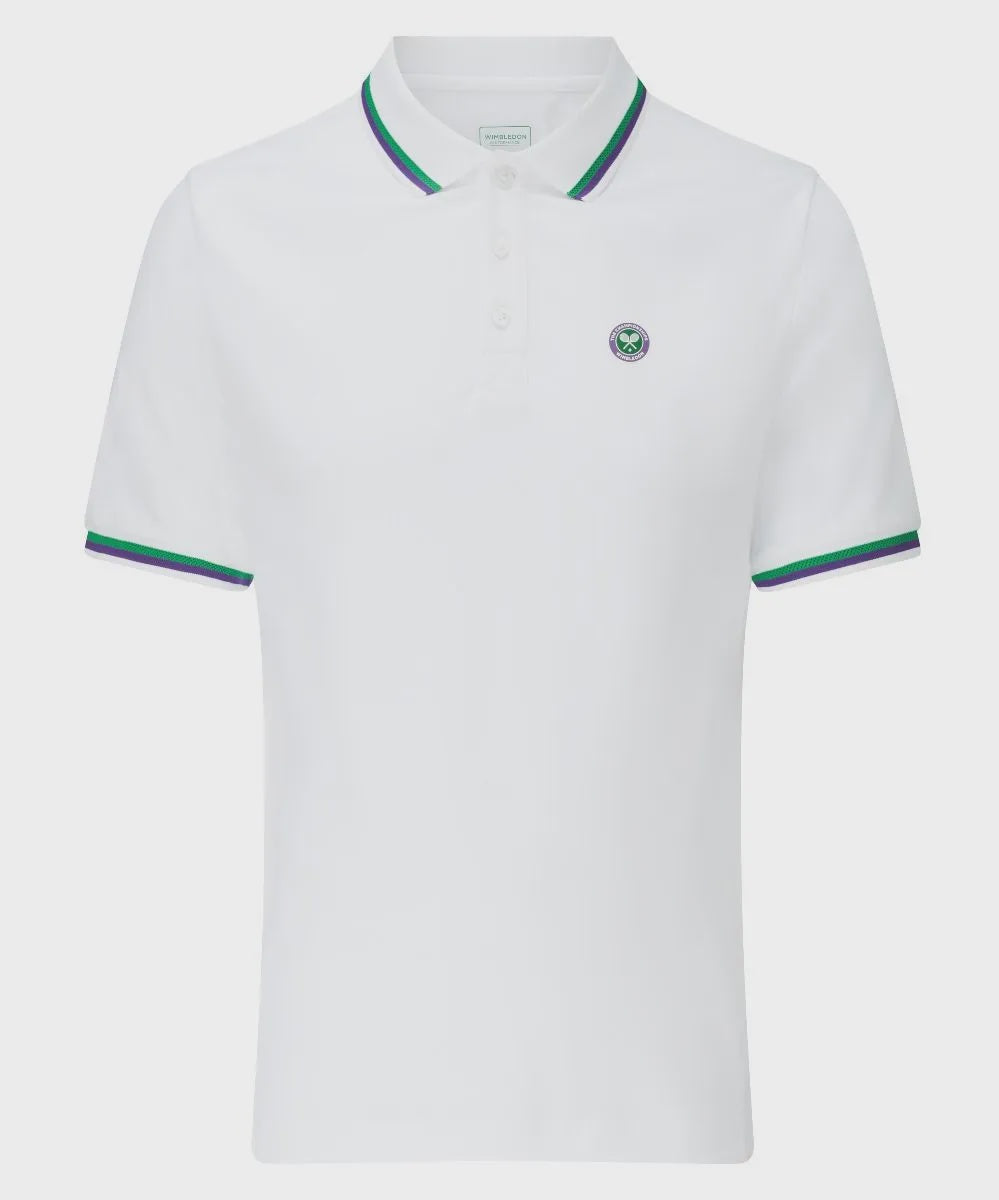 Men's Classic Tournament Polo Shirt - White