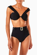 Load image into Gallery viewer, The Belted Brief (High Leg) - Black
