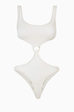 Load image into Gallery viewer, Augusta Swimsuit Crinkle - White
