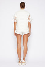 Load image into Gallery viewer, Rossi Cotton Mesh Short-sleeved Polo - Natural
