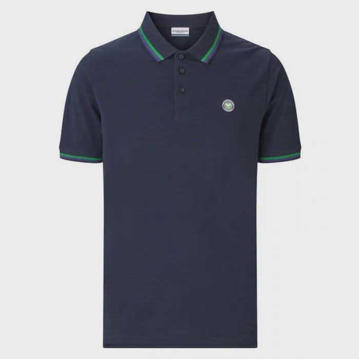 Men'S Classic Polo With Championships Logo - Midnight