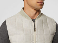 Load image into Gallery viewer, Endurance Vest Linen Quilted Vest - Ecru
