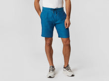 Load image into Gallery viewer, Sunset Short Linen Drawstring Short Pants - Blue
