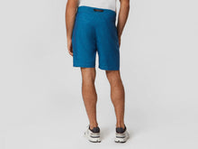 Load image into Gallery viewer, Sunset Short Linen Drawstring Short Pants - Blue
