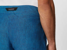 Load image into Gallery viewer, Sunset Short Linen Drawstring Short Pants - Blue
